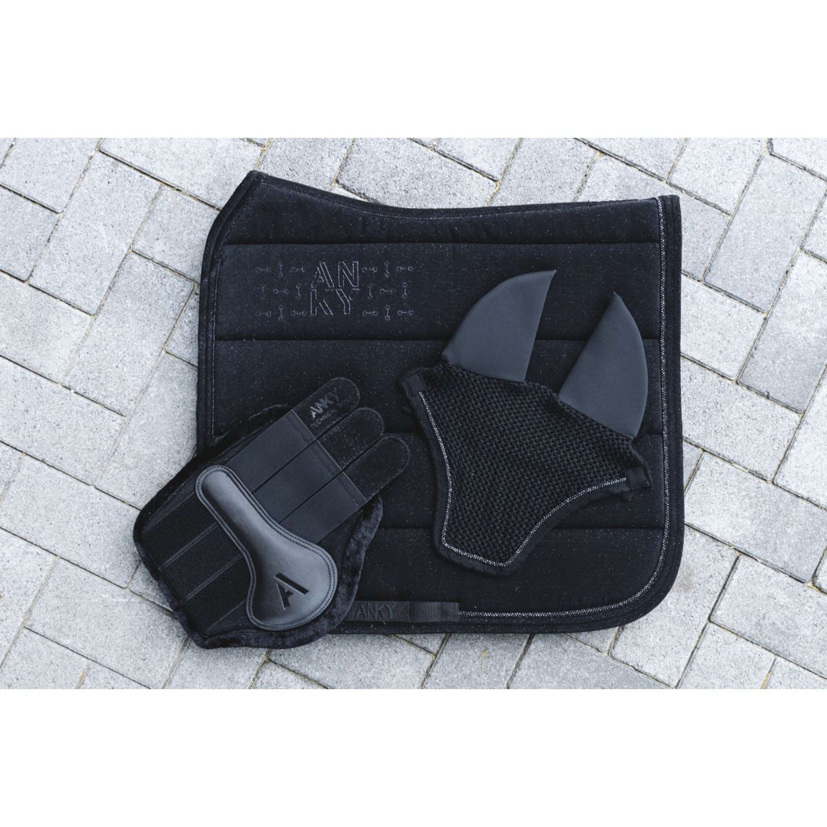 ANKY Mantilla AW25 Velvet Doma clásica Negro ANKY Mantilla AW25 Velvet Doma clásica Negro