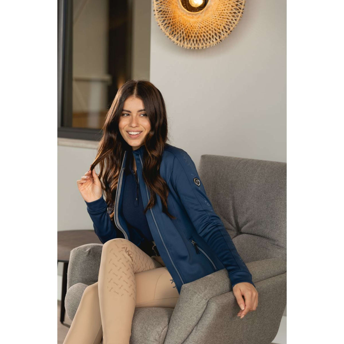 ANKY Chaqueta AW25 Tech Active Insignia Blue ANKY Chaqueta AW25 Tech Active Insignia Blue