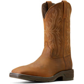 Ariat Bota occidental Ridgeback Hombres Oily Distressed Tan Ariat Bota occidental Ridgeback Hombres Oily Distressed Tan