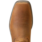 Ariat Bota occidental Ridgeback Hombres Oily Distressed Tan Ariat Bota occidental Ridgeback Hombres Oily Distressed Tan