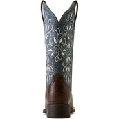 Ariat Botas Western Round Up Holly Mujer Chocolate Croc Ariat Botas Western Round Up Holly Mujer Chocolate Croc