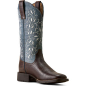 Ariat Botas Western Round Up Holly Mujer Chocolate Croc Ariat Botas Western Round Up Holly Mujer Chocolate Croc