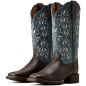 Ariat Botas Western Round Up Holly Mujer Chocolate Croc Ariat Botas Western Round Up Holly Mujer Chocolate Croc