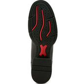 Ariat Botas Western Round Up Stretchfit Mujer Black Deertan/Garnet Emboss Ariat Botas Western Round Up Stretchfit Mujer Black Deertan/Garnet Emboss