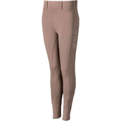 Mrs. Ros Legging de Equitación Romee Mini Softshell Taupe Mrs. Ros Legging de Equitación Romee Mini Softshell Taupe
