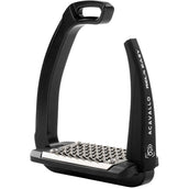 Acavallo Estribos REL-X Easy Negro/Negro Acavallo Estribos REL-X Easy Negro/Negro