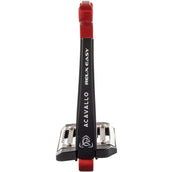 Acavallo Estribos REL-X Easy Rojo/Negro Acavallo Estribos REL-X Easy Rojo/Negro