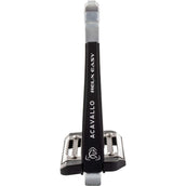 Acavallo Estribos REL-X Easy Aluminio/negro Acavallo Estribos REL-X Easy Aluminio/negro
