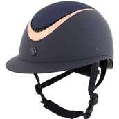 BR Casco Theta Plus Painted Glitter Navy/Rose BR Casco Theta Plus Painted Glitter Navy/Rose