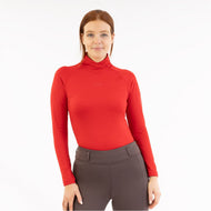 BR Jersey de Cuello Alto AW25 Jasmin Mujer Rojo Tango BR Jersey de Cuello Alto AW25 Jasmin Mujer Rojo Tango