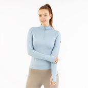BR Pullover AW25 Half-Zip Jara Mujer Ashley Blue BR Pullover AW25 Half-Zip Jara Mujer Ashley Blue