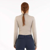 BR Pullover AW25 Half-Zip Jara Mujer Moon Rock BR Pullover AW25 Half-Zip Jara Mujer Moon Rock