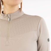 BR Pullover AW25 Half-Zip Jara Mujer Moon Rock BR Pullover AW25 Half-Zip Jara Mujer Moon Rock
