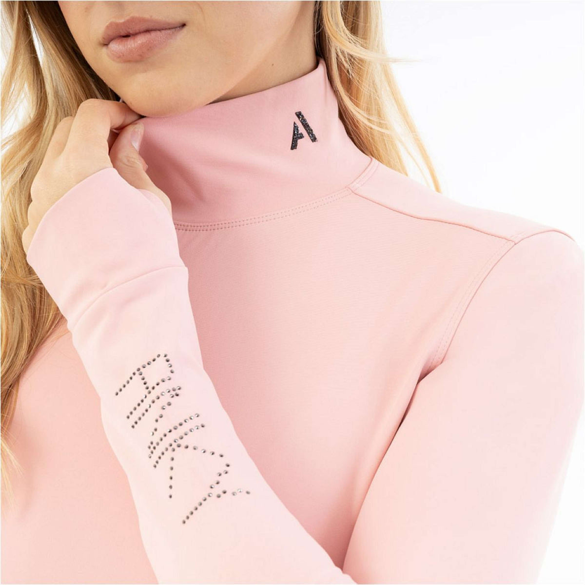 ANKY Shirt AW25 Mockneck Bridal Rose ANKY Shirt AW25 Mockneck Bridal Rose