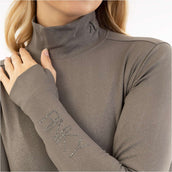 ANKY Shirt AW25 Mockneck Plata ANKY Shirt AW25 Mockneck Plata