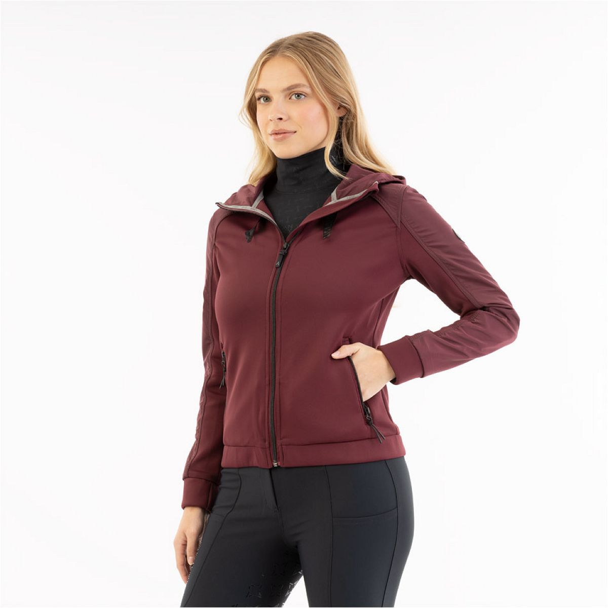 ANKY Sudadera con capucha y cremallera AW25 Windsor Wine ANKY Sudadera con capucha y cremallera AW25 Windsor Wine