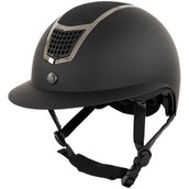 BR Casco de Equitación Lambda Plus Glitter Negro/Gunmetal BR Casco de Equitación Lambda Plus Glitter Negro/Gunmetal