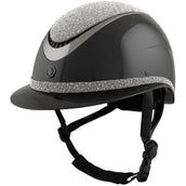 BR Casco Theta Plus Dazzling Glamourous Glossy Negro/Gunmetal BR Casco Theta Plus Dazzling Glamourous Glossy Negro/Gunmetal