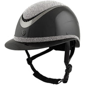 BR Casco Theta Plus Dazzling Glamourous Glossy Negro/Gunmetal BR Casco Theta Plus Dazzling Glamourous Glossy Negro/Gunmetal