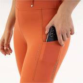 BR Legging de Equitación Kimore Full Grip Mecca Orange BR Legging de Equitación Kimore Full Grip Mecca Orange
