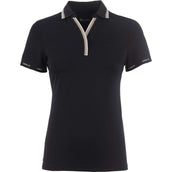 Cavallo Poloshirt CavalPique V-Neck Negro Cavallo Poloshirt CavalPique V-Neck Negro