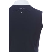 Cavallo Camiseta de Competición CavalHalfzip Sin mangas Azul oscuro Cavallo Camiseta de Competición CavalHalfzip Sin mangas Azul oscuro