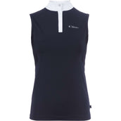 Cavallo Camiseta de Competición CavalHalfzip Sin mangas Azul oscuro Cavallo Camiseta de Competición CavalHalfzip Sin mangas Azul oscuro