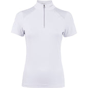 Cavallo Camiseta de Competición CavalHalfzip Blanco Cavallo Camiseta de Competición CavalHalfzip Blanco