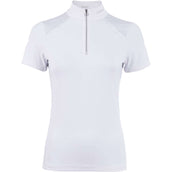 Cavallo Camiseta de Competición CavalHalfzip Blanco Cavallo Camiseta de Competición CavalHalfzip Blanco
