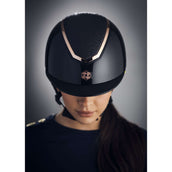 Charles Owen Casco Kylo Sparkly MIPS Black Gloss/Rose Gold Charles Owen Casco Kylo Sparkly MIPS Black Gloss/Rose Gold