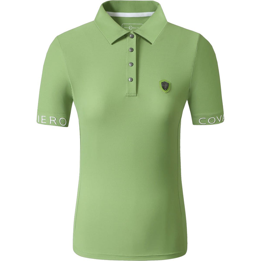 Covalliero Poloshirt SS25 Verde Covalliero Poloshirt SS25 Verde