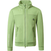 Covalliero Sudadera con capucha y cremallera SS25 Verde Covalliero Sudadera con capucha y cremallera SS25 Verde