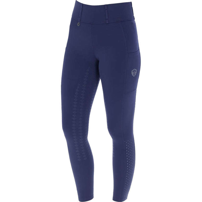 Covalliero Legging de Equitación Compression Full Grip SS25 Dark Navy Covalliero Legging de Equitación Compression Full Grip SS25 Dark Navy