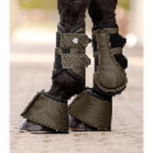 Waldhausen Protectores de piernas Comfort Fit Verde/Marron Waldhausen Protectores de piernas Comfort Fit Verde/Marron