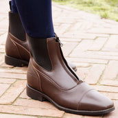 Dyon Botines Front Zipper Marron Dyon Botines Front Zipper Marron