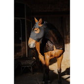 EQUITHÈME Protector de cuello Lycra/Mesh Negro EQUITHÈME Protector de cuello Lycra/Mesh Negro