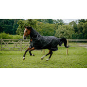 EQUITHÈME Manta Impermeable Lumin 600D 50g Negro EQUITHÈME Manta Impermeable Lumin 600D 50g Negro