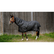EQUITHÈME Manta Impermeable Lumin 600D 50g Negro EQUITHÈME Manta Impermeable Lumin 600D 50g Negro