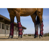 EQUITHÈME Protectores de transporte 1200D Renforcé Burdeos EQUITHÈME Protectores de transporte 1200D Renforcé Burdeos