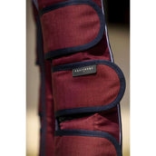 EQUITHÈME Protectores de transporte 1200D Renforcé Burdeos EQUITHÈME Protectores de transporte 1200D Renforcé Burdeos