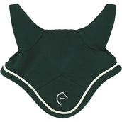 EQUITHÈME Bonete para Orejas Pony Academy Verde oscuro EQUITHÈME Bonete para Orejas Pony Academy Verde oscuro