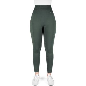 EQUITHÈME Legging de Equitación Acacia Full Grip Khaki EQUITHÈME Legging de Equitación Acacia Full Grip Khaki