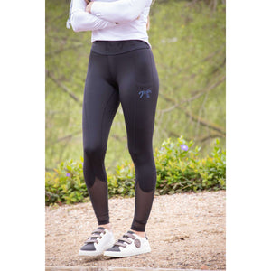 Pénélope Legging de Equitación Delphe Full Grip Negro Pénélope Legging de Equitación Delphe Full Grip Negro