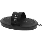 EQUITHÈME Cepillo de curry Je T'aime Negro EQUITHÈME Cepillo de curry Je T'aime Negro