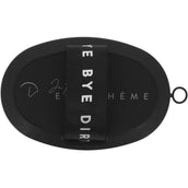 EQUITHÈME Cepillo de curry Je T'aime Negro EQUITHÈME Cepillo de curry Je T'aime Negro