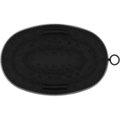 EQUITHÈME Cepillo de curry Je T'aime Negro EQUITHÈME Cepillo de curry Je T'aime Negro