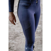EQUITHÈME Pantalón de Equitación Elsa Full Grip Azul EQUITHÈME Pantalón de Equitación Elsa Full Grip Azul