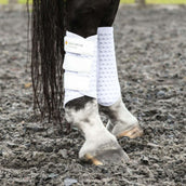 Equilibrium Protectores de piernas Stretch & Flex Flatwork Blanco Equilibrium Protectores de piernas Stretch & Flex Flatwork Blanco