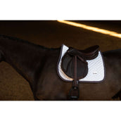 Equestrian Stockholm Mantilla Modern saltando Blanco/Dark Violet Equestrian Stockholm Mantilla Modern saltando Blanco/Dark Violet