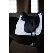 Equestrian Stockholm Mantilla Modern Doma clásica White Silver Equestrian Stockholm Mantilla Modern Doma clásica White Silver